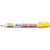 Valve Action Paint Markers, Yellow, 1/8 in, Medium