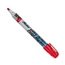 Paint-Riter+ Certified Liquid Paint Marker, Red, 1/8 in Tip, Medium