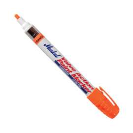 Valve Action Paint Markers, Fluorescent Orange, 1/8 in, Medium