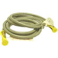 Mr. Heater F273720 Hose Assembly, 12 ft L, 3/8 in FIP x 3/8 in Male Flare, Thermoplastic, Gray