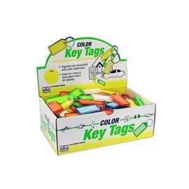 HY-KO KB140-100 Key Identification Tag, Plastic