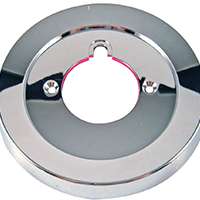 Danco 37627 Escutcheon, 5-3/4 in Dia, Plastic, Chrome Plated, For: Tub/Shower Faucets