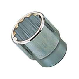 Vulcan MT-SS6052 Drive Socket, 1-5/8 in Socket, 3/4 in Drive, 12-Point, Chrome Vanadium Steel, Chrome