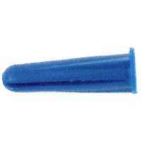 MIDWEST FASTENER 04287 Conical Anchor, #10-12 Thread, 1 in L, Plastic