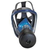 Chin-Type Gas Mask, Medium, Silicone, Particles, Vapors and Gases