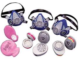 Advantage Respirator Cartridges, GME, P100, Gray