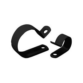 GB PPC-1575UVB Cable Clamp, 3/4 in Max Bundle Dia, Plastic, Black