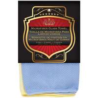 SM ARNOLD 25-862 Cleaning Towel, Microfiber Cloth, Blue/Yellow