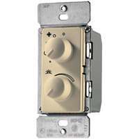Eaton Wiring Devices RDC15-V-K Fan/Light Control, 1-Pole, 1.5 A, 120 V, Ivory