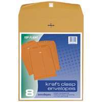 Top Flight 6911004 Envelope, Kraft Paper