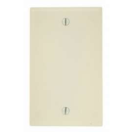 Leviton 000-78014-000 Wallplate, 4-1/2 in L, 2-3/4 in W, 0.22 in Thick, 1 -Gang, Thermoset, Light Almond, Smooth