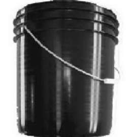 5GAL BLK Plas Pail