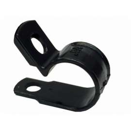 15PK 3/8"BLK Plas Clamp