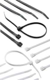 25PK 8" WHT Cable Tie