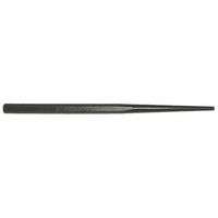 Line-Up Punch - Full Finish, 15 in, 1/4 in Tip, Alloy Steel