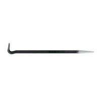 Rolling Head Pry Bars, 1/2" Hex, 5/8" 90 Chisel; Straight Tapered Tip, 16"