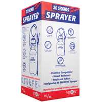 30 SECONDS 30SS Tank Sprayer, 1 gal Spray Bottle, White