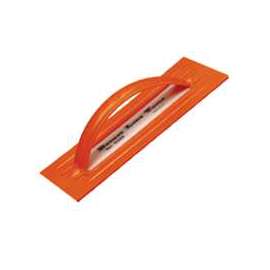 Marshalltown 6265 Trowel, 4-1/4 in W Blade, Straight Edge Blade, Plastic Blade, Plastic Handle, Comfort-Grip Handle