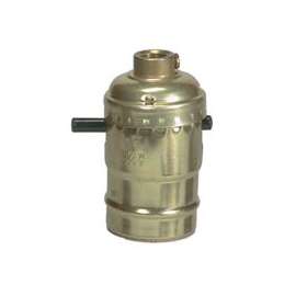 Eaton Wiring Devices BP940ABD Lamp Holder, 250 V, 660 W, Brass