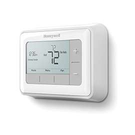 Honeywell RTH7560E1001/E Programmable Thermostat, Backlit Display, White