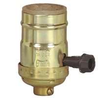 Eaton Wiring Devices BP925ABD Lamp Holder, 250 V, 250 W, Brass