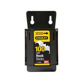 STANLEY 11-983A Hook Blade, 1-7/8 in L, Steel, 2-Point