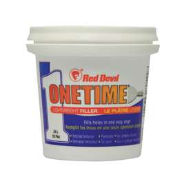 Red Devil 0542CA Spackling Compound White, White, 0.5 pt Tub