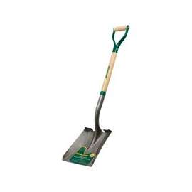 Landscapers Select 34594 Transfer Shovel, Steel Blade, Wood Handle, D-Shaped Handle, 30 in L Handle