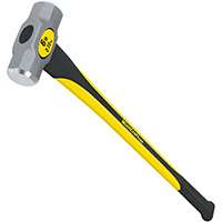 Vulcan 34503 Hammer, 6 lb Head, Sledge, Forged Milled Head, Steel Head