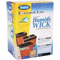 BestAir ALL-3 Wick Filter, 44 in L, 4-1/2 in W, White, For: Essickair Emerson Moistair Humidifier