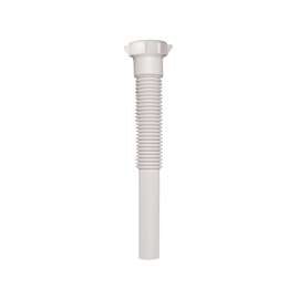 Plumb Pak PP812-5 Pipe Extension Tube, 1-1/4 in, 9 in L, Slip Joint, Polypropylene, White