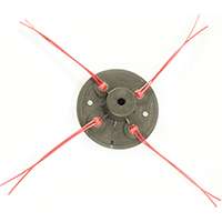 PivoTrim 17233 Gas Trimmer Head, Universal, For: Gas Curved and Straight Shaft Trimmers