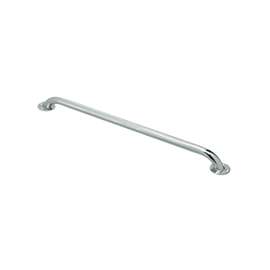 MEDLINE MDS86024CHR Grab Bar, 250 lb, Steel, Chrome