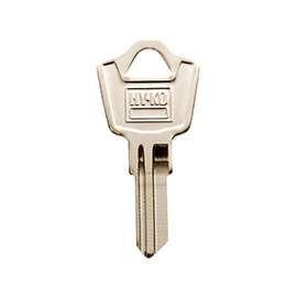 HY-KO 11010ES8 Key Blank, Brass, Nickel, For: ESP Vehicle Locks