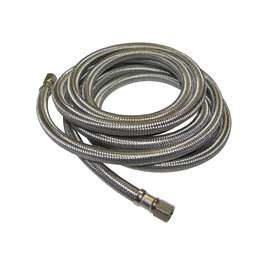 Plumb Pak PP25523 Icemaker Connector, 1/4 in, Compression, Stainless Steel