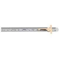 Series 950 Pocket Steel Rulers, 6 in, Stainless Steel