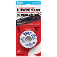 Oatey 53016 Rosin Core Solder, 1/4 lb Carded, Solid, Silver, 361 to 460 deg F Melting Point