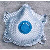 2500 Series N95 Particulate Respirators, Half-facepiece, 2-Strap, M/L, 10/bag