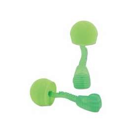 Glide Foam Twist In Earplugs, Foam, Green, Uncorded