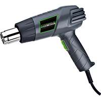 Genesis GHG1500A Dual Temperature Heat Gun, 12.5 A, 10 to 17 cfm Air, 570 to 1000 deg F