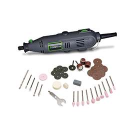 Genesis GRT2103-40 Rotary Tool, 1 A, 1/8 in Chuck, Keyless Chuck, 8000 to 30,000 rpm Speed