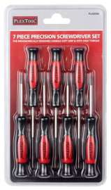 Plextool 7pcs Precision Screwdriver Set Slotted, & Torx (PLX00306)