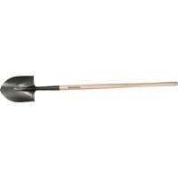 UnionTools 40191 Shovel, 9-1/2 in W Blade, Steel Blade, Hardwood Handle, Straight Handle, 48 in L Handle