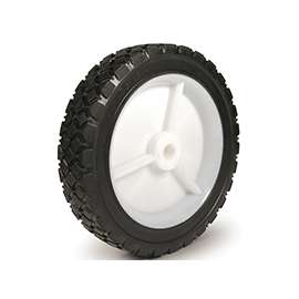 DH CASTERS W-PH70112P4 Hub Wheel, Light-Duty, Rubber, For: Lawn Mowers, Garden Carts and Other Portable Equipment's