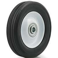 DH CASTERS W-MH06112B4W Hub Wheel, Medium-Duty, Rubber