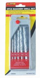 5-Piece 4-10mm Masonry Drill Set