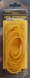 Plextool Rubber Band, Beige 1.5", 10g/PK, 24 PK/Box, (PLX00564)