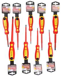Plextool 30pc Insulated Screwdriver Starter Kit 3 Of Each Size (PLX00288)