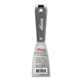 MARKSON Putty Knife 2", Scraper Tool Stainless Steel Blade, Paint Scraper with Nylon Handle Hammer End