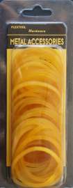 Plextool Rubber Band, Beige 1", 10g/PK, 24 PK/Box, (PLX00563)